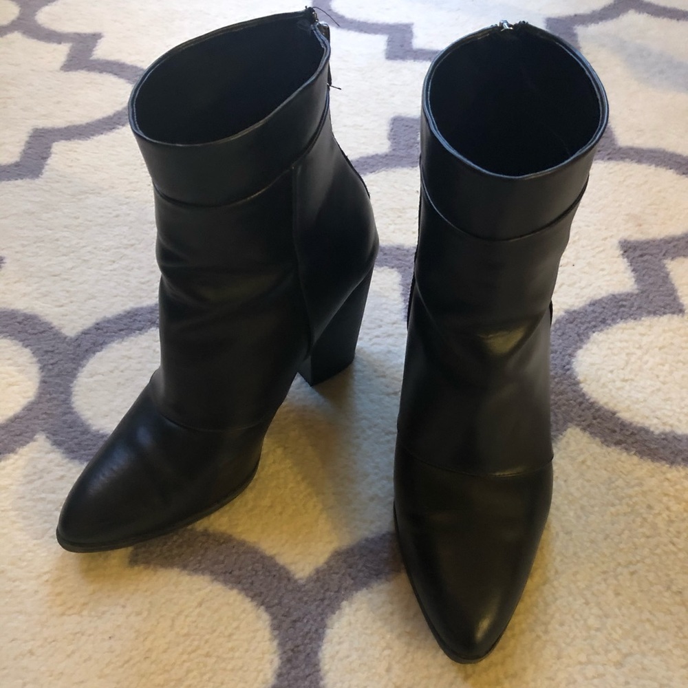 Black booties